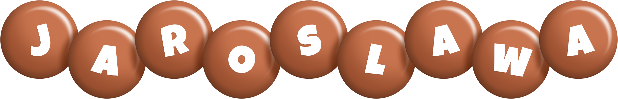 Jaroslawa candy-brown logo