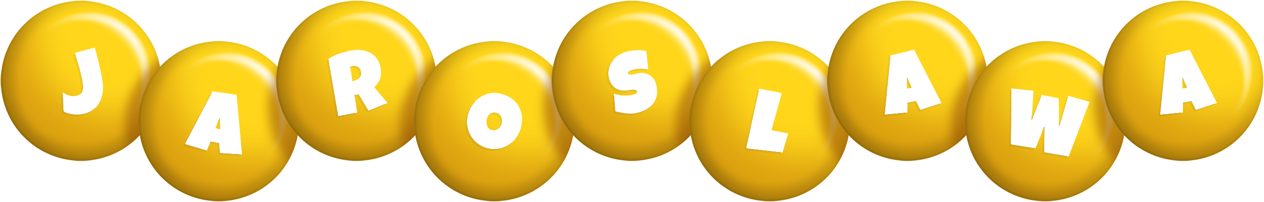 Jaroslawa candy-yellow logo