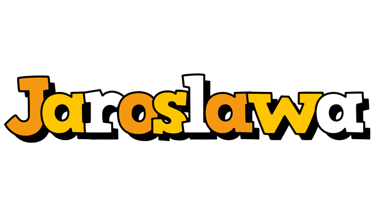 Jaroslawa cartoon logo