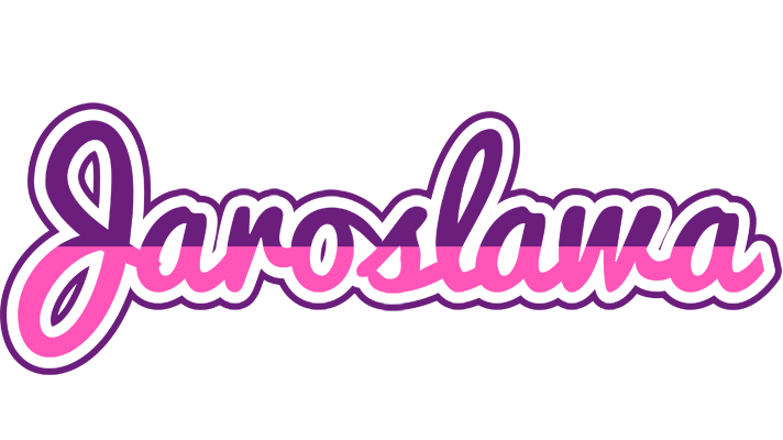 Jaroslawa cheerful logo
