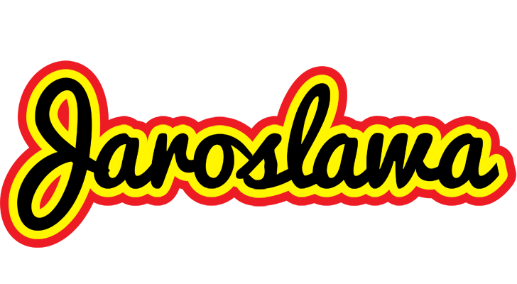 Jaroslawa flaming logo