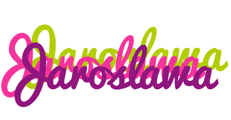 Jaroslawa flowers logo