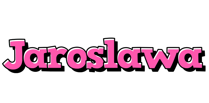 Jaroslawa girlish logo