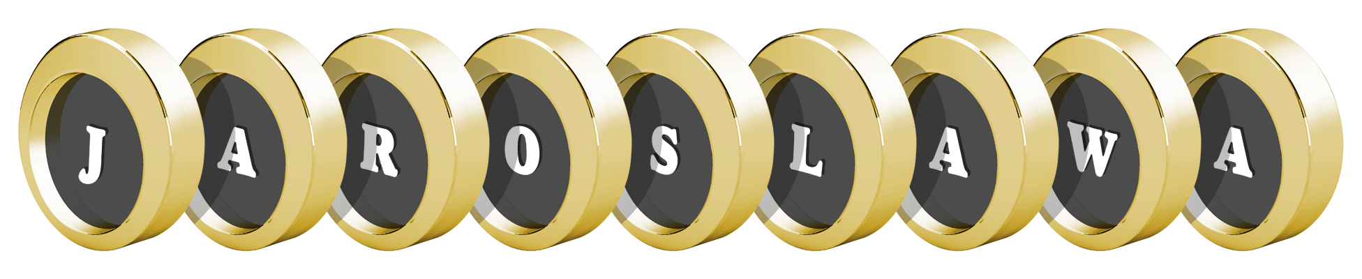 Jaroslawa gold logo