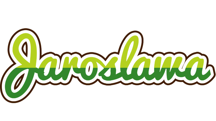 Jaroslawa golfing logo