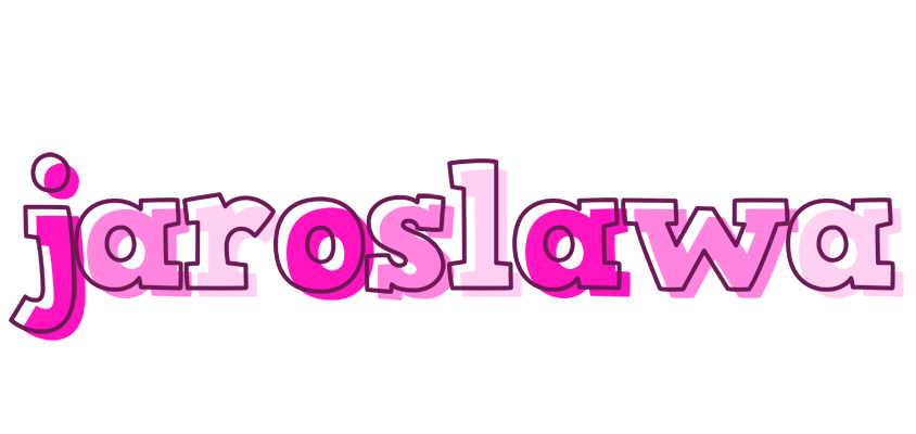 Jaroslawa hello logo