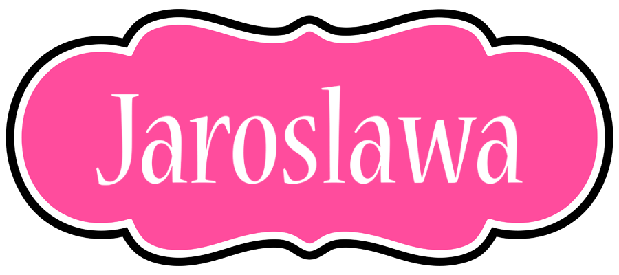 Jaroslawa invitation logo