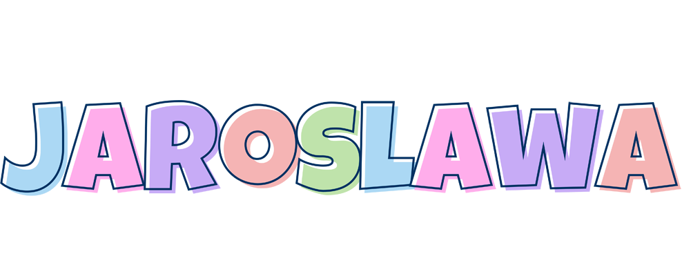 Jaroslawa pastel logo