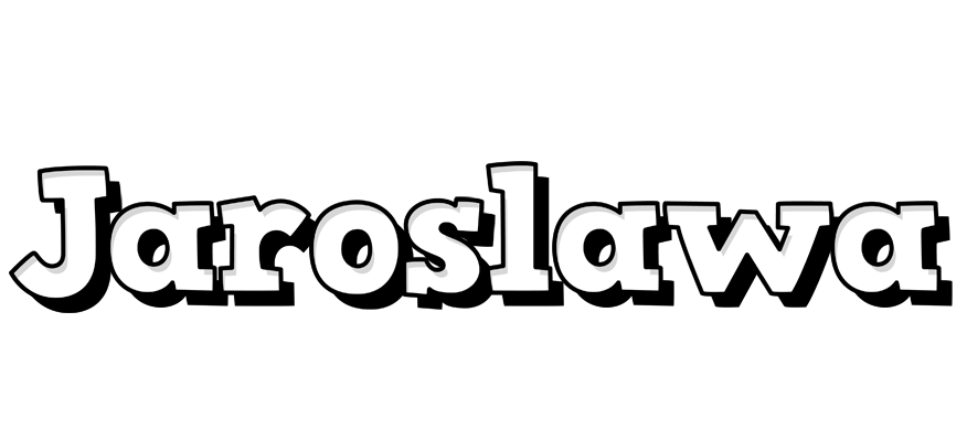 Jaroslawa snowing logo