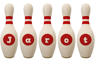Jarot bowling-pin logo