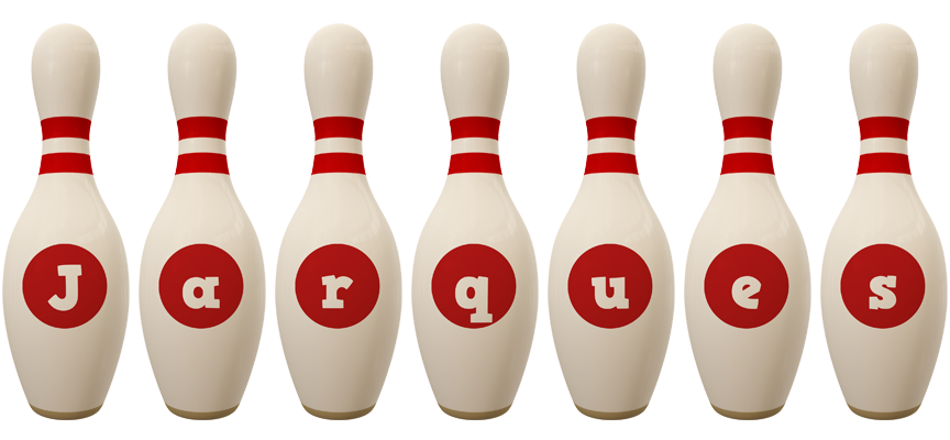 Jarques bowling-pin logo