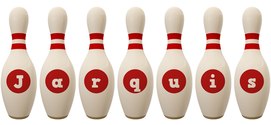 Jarquis bowling-pin logo