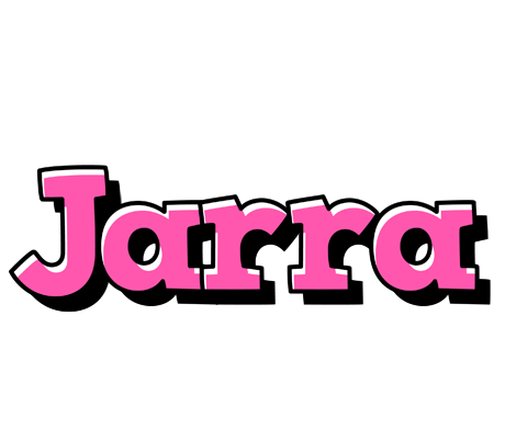 Jarra girlish logo