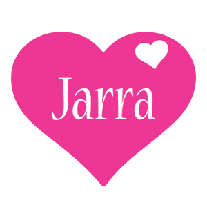 Jarra love-heart logo