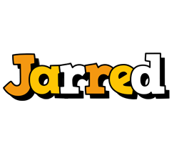 Jarred cartoon logo