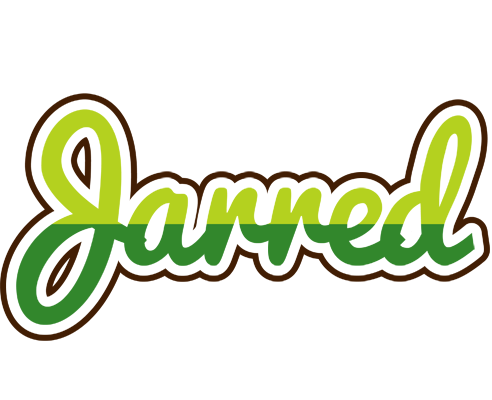 Jarred golfing logo