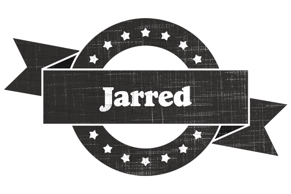 Jarred grunge logo