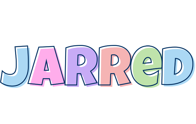 Jarred pastel logo