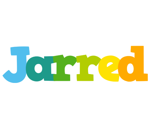 Jarred rainbows logo