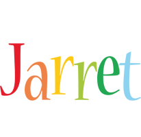 Jarret birthday logo