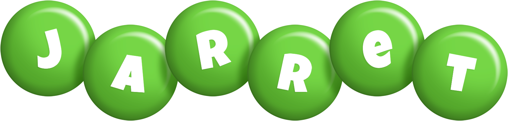 Jarret candy-green logo