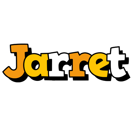 Jarret cartoon logo