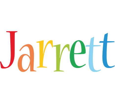 Jarrett birthday logo