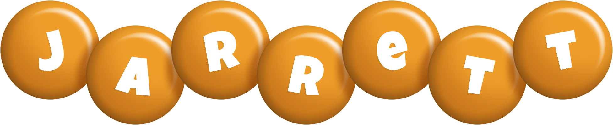 Jarrett candy-orange logo