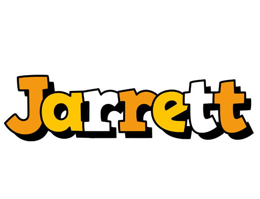 Jarrett cartoon logo