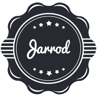 Jarrod badge logo