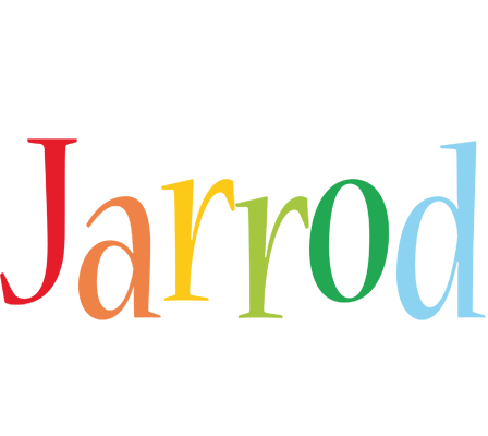 Jarrod birthday logo