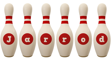 Jarrod bowling-pin logo