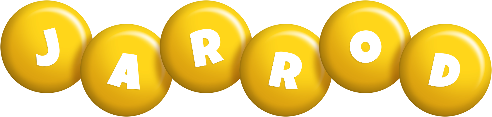 Jarrod candy-yellow logo