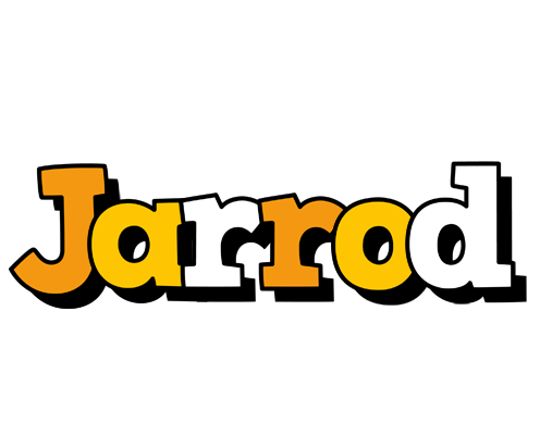 Jarrod cartoon logo