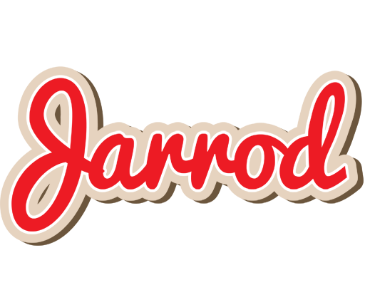 Jarrod chocolate logo