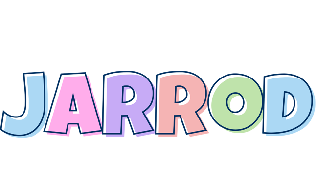 Jarrod pastel logo
