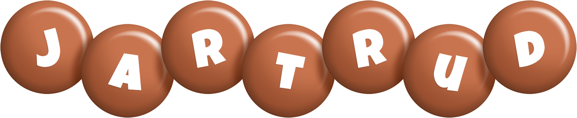 Jartrud candy-brown logo