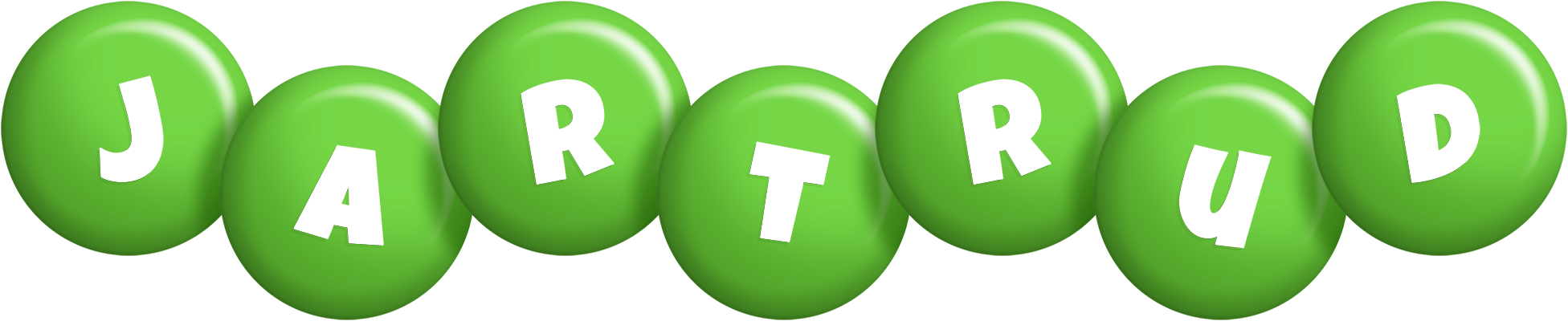 Jartrud candy-green logo