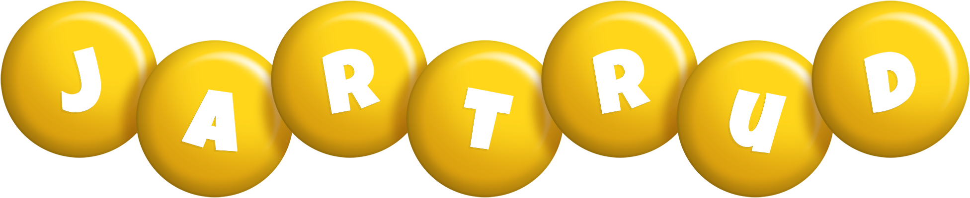 Jartrud candy-yellow logo