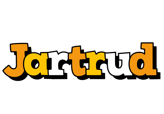 Jartrud cartoon logo