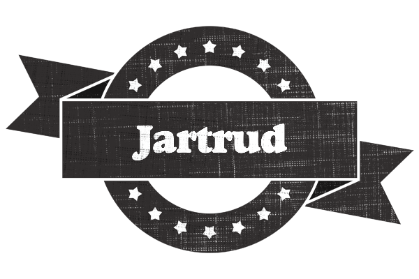 Jartrud grunge logo