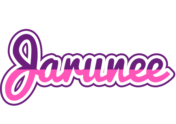 Jarunee cheerful logo