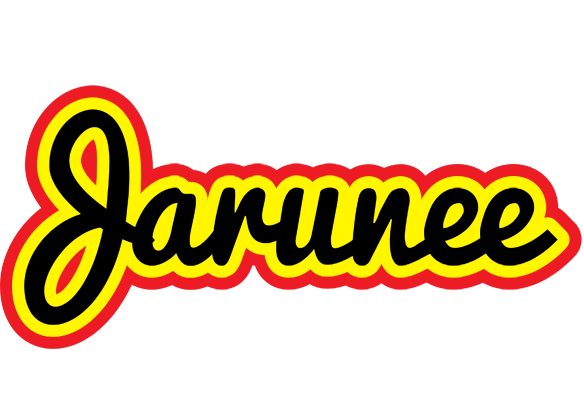 Jarunee flaming logo