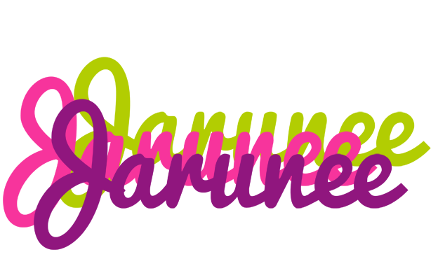 Jarunee flowers logo