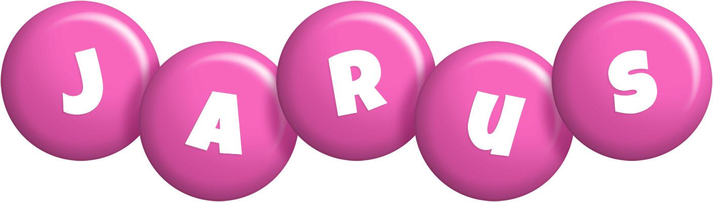 Jarus candy-pink logo