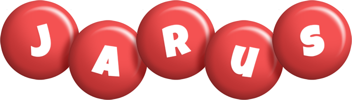 Jarus candy-red logo