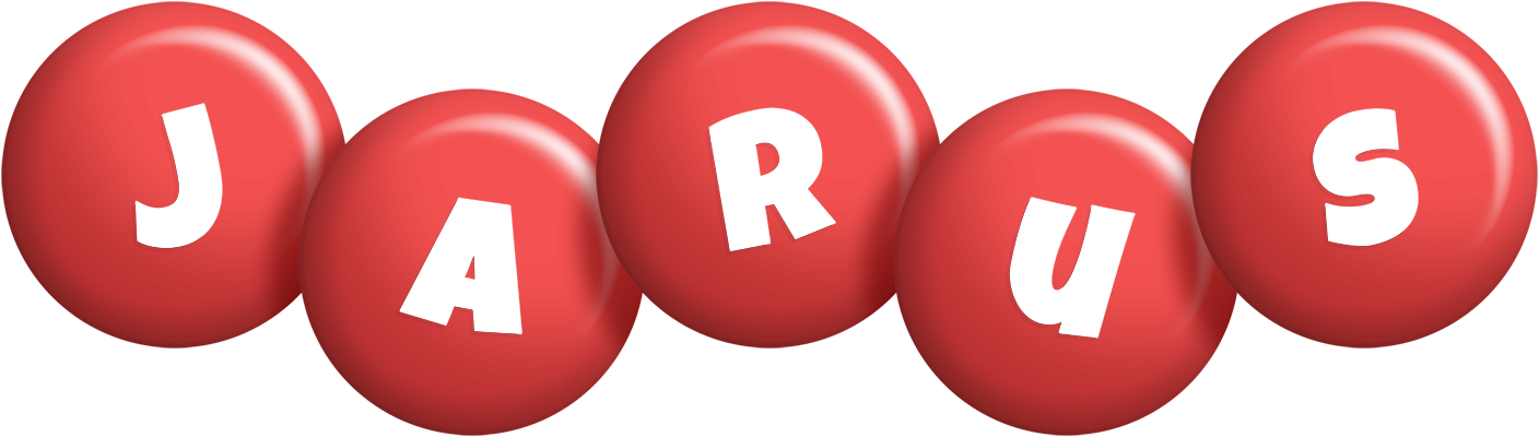 Jarus candy-red logo