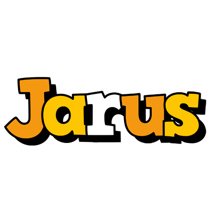 Jarus cartoon logo