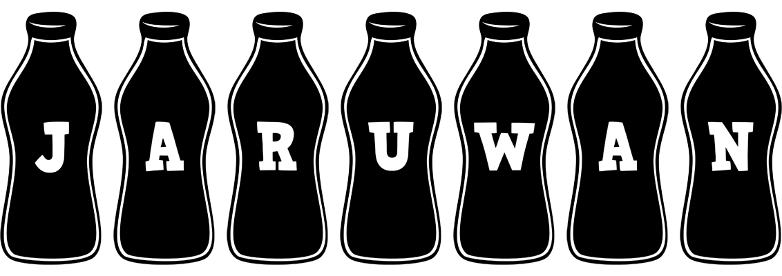 Jaruwan bottle logo