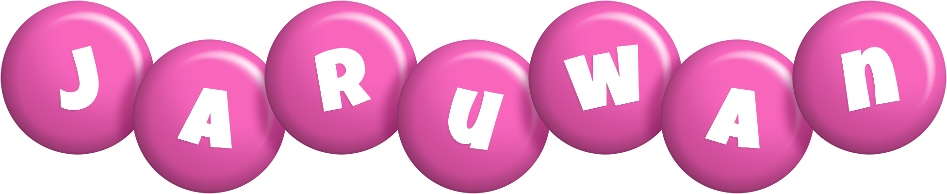 Jaruwan candy-pink logo